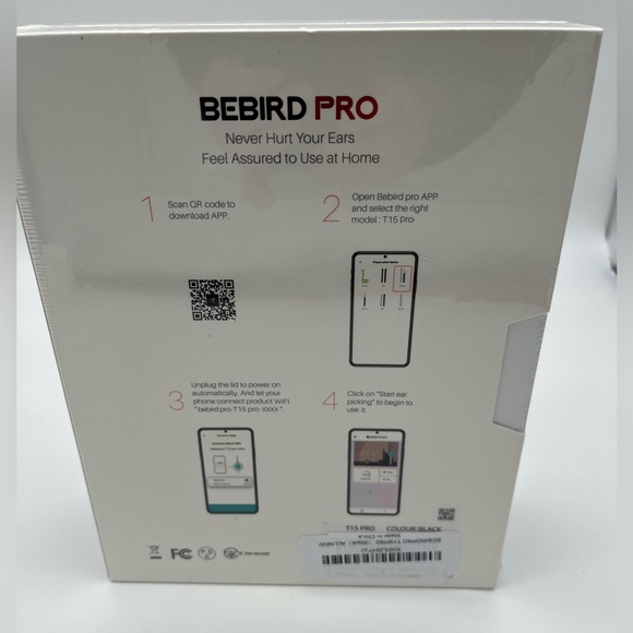 BEBIRDPRO Ear Wax Removal Cleaner with IP67 Camera new sealed - Picture 3 of 5